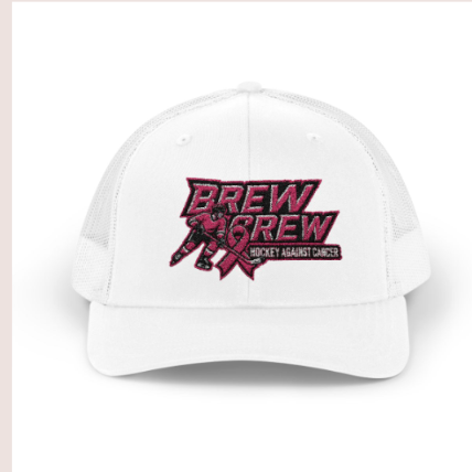Brew Crew Breast Cancer Trucker Hat